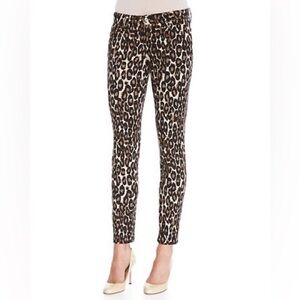 Kate Spade Broome Street Leopard Print Jeans Sz 26